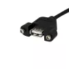 StarTech.com cavo USB panel mount da 0,3 m – cavo USB-A a header scheda madre F/F