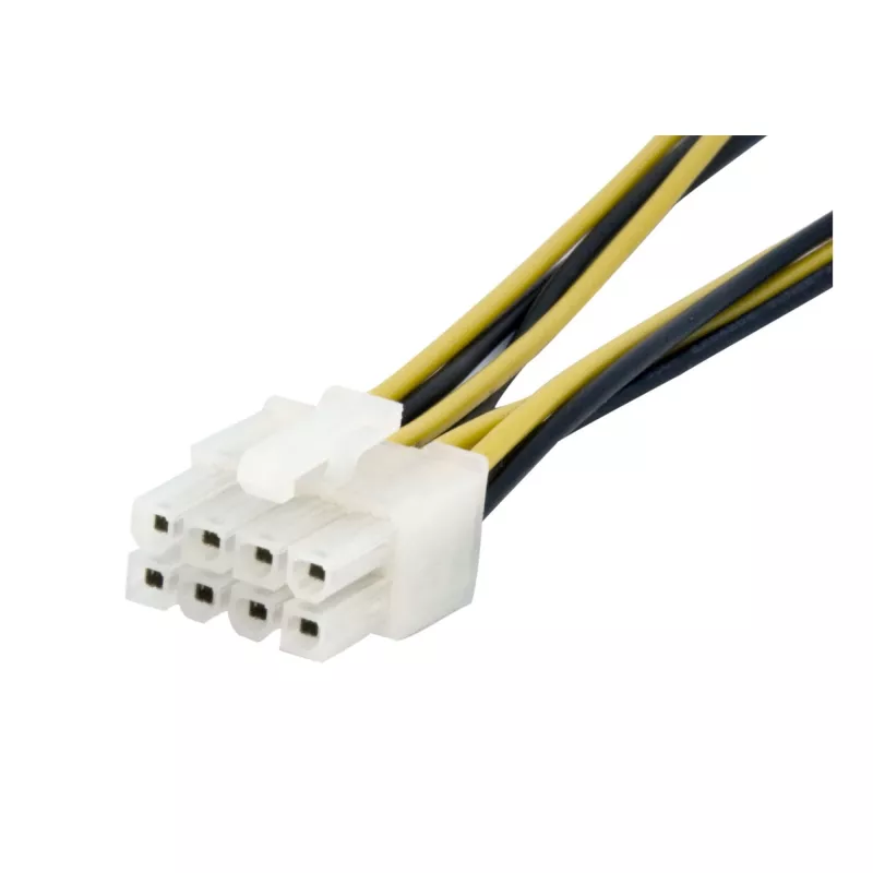 StarTech.com adattatore per alimentazione EPS da 4 pin a 8 pin da 15,2 cm con LP4 - maschio/femmina