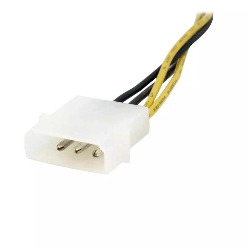 StarTech.com adattatore per alimentazione EPS da 4 pin a 8 pin da 15,2 cm con LP4 - maschio/femmina