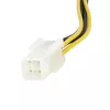 StarTech.com adattatore per alimentazione EPS da 4 pin a 8 pin da 15,2 cm con LP4 - maschio/femmina