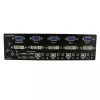 StarTech.com switch KVM DVI VGA dual monitor USB a 4 porte con audio e hub USB 2.0