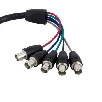StarTech.com cavo monitor coassiale HD15 VGA a 5 BNC RGBHV da 1 ft - M/F