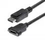 StarTech.com cavo DisplayPort panel mount da 1 m - 4K x 2K - cavo di prolunga DisplayPort 1.2 maschio a femmina - cavo di prolunga video DP con connettore DP panel mount - cavo monitor DP