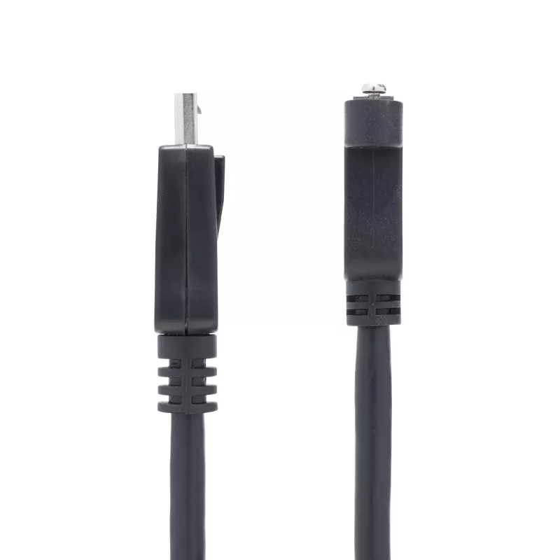StarTech.com cavo DisplayPort panel mount da 1 m - 4K x 2K - cavo di prolunga DisplayPort 1.2 maschio a femmina - cavo di prolunga video DP con connettore DP panel mount - cavo monitor DP