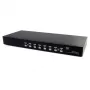 StarTech.com switch KVM USB VGA rackmount a 8 porte con audio (cavo audio incluso)