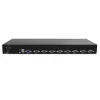 StarTech.com switch KVM USB rackmount 8 porte 1U con OSD, 1920 x 1440 pixel, montaggio a rack, 1U, nero