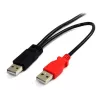 StarTech.com cavo USB a Y da 1,8 m per dischi rigidi esterni – USB-A a Mini-B