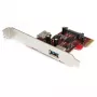 StarTech.com scheda PCI Express SuperSpeed USB 3.0 a 2 porte con supporto UASP - 1 interna 1 esterna