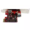 StarTech.com scheda PCI Express SuperSpeed USB 3.0 a 2 porte con supporto UASP - 1 interna 1 esterna