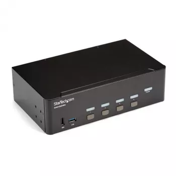 StarTech.com switch KVM HDMI a 4 porte – 4K 30Hz – doppio display