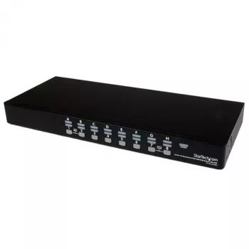 StarTech.com Kit switch KVM USB rackmount 16 porte 1HE con OSD e cavi