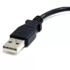 StarTech.com cavo Micro-USB da 15 cm - A a Micro B, 0,1524 m, USB A, Micro-USB B, maschio/maschio, 0,48 Gbit/s, nero