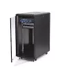 StarTech.com armadio rack server 25U a 4 montanti, armadio rack 19 pollici per dati con chiusura per computer/AV/attrezzature IT, rack per ufficio/rete domestica con ruote e guide di montaggio regolabili