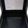StarTech.com armadio rack server 25U a 4 montanti, armadio rack 19 pollici per dati con chiusura per computer/AV/attrezzature IT, rack per ufficio/rete domestica con ruote e guide di montaggio regolabili
