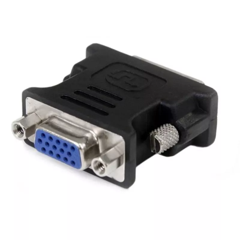StarTech.com adattatore a cavo DVI a VGA – nero – M/F, DVI-I, VGA, nero