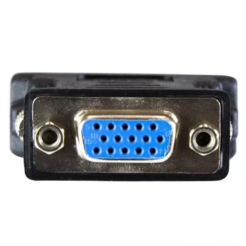 StarTech.com adattatore a cavo DVI a VGA – nero – M/F, DVI-I, VGA, nero