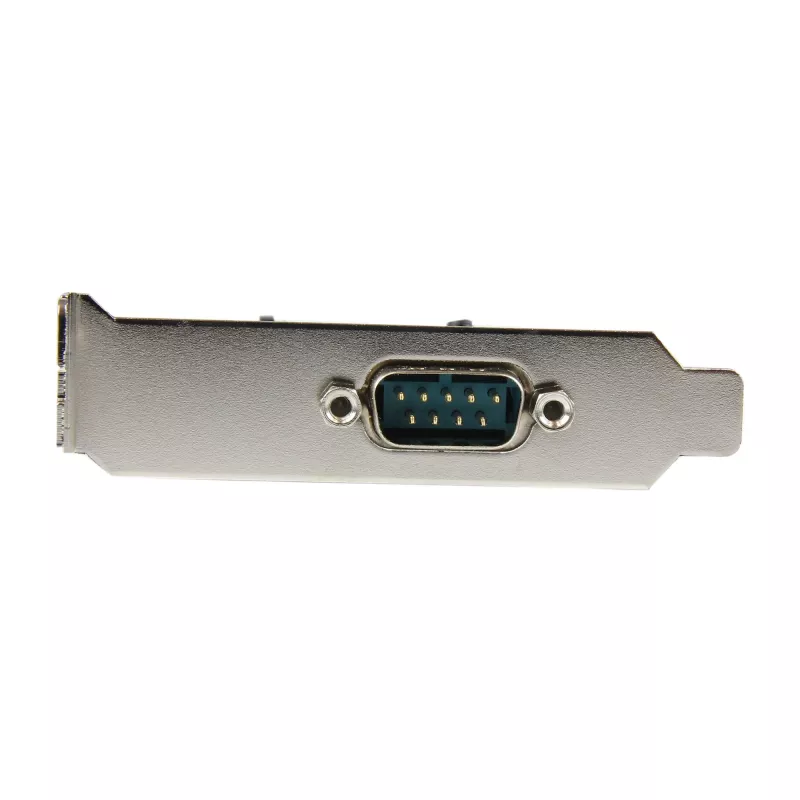 StarTech.com scheda adattatore seriale RS232 PCI Express a 1 porta – controller host seriale PCIe RS232 – PCIe a seriale DB9 – UART 16550 – scheda di espansione low-profile – Windows e Linux
