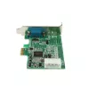 StarTech.com scheda adattatore seriale RS232 PCI Express a 1 porta – controller host seriale PCIe RS232 – PCIe a seriale DB9 – UART 16550 – scheda di espansione low-profile – Windows e Linux