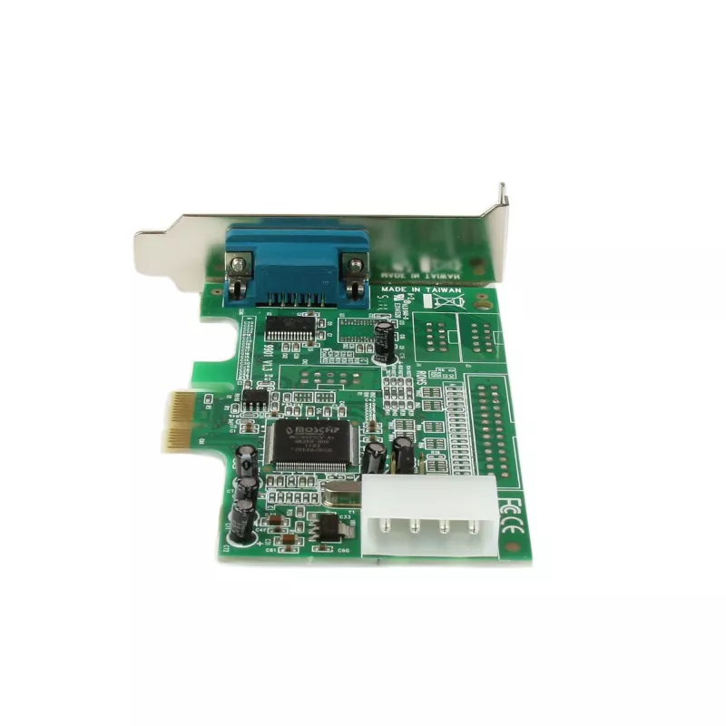 StarTech.com scheda adattatore seriale RS232 PCI Express a 1 porta – controller host seriale PCIe RS232 – PCIe a seriale DB9 – UART 16550 – scheda di espansione low-profile – Windows e Linux