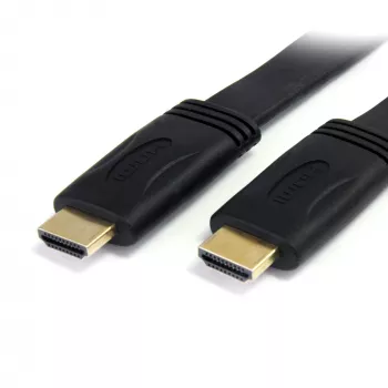 StarTech.com cavo HDMI flat High-Speed con Ethernet da 1,8 m – cavo HDMI Ultra HD 4k x 2k – HDMI a HDMI M/M ~ cavo HDMI flat High-Speed con Ethernet da 6 ft – cavo HDMI Ultra HD 4k x 2k – HDMI a HDMI M/M