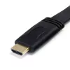 StarTech.com cavo HDMI flat High-Speed con Ethernet da 1,8 m – cavo HDMI Ultra HD 4k x 2k – HDMI a HDMI M/M ~ cavo HDMI flat High-Speed con Ethernet da 6 ft – cavo HDMI Ultra HD 4k x 2k – HDMI a HDMI M/M