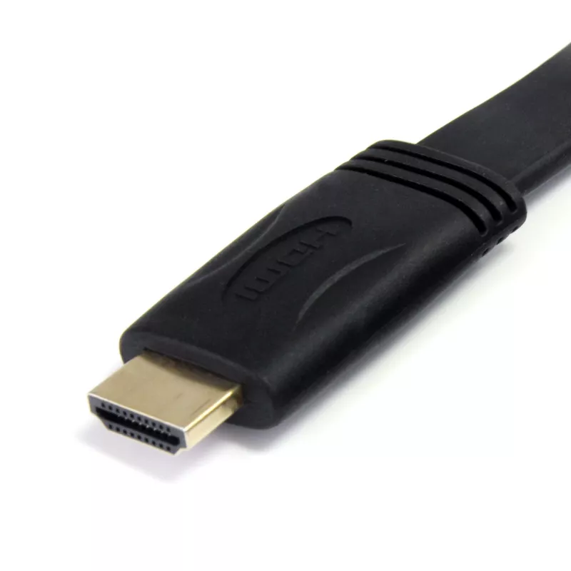 StarTech.com cavo HDMI flat High-Speed con Ethernet da 1,8 m – cavo HDMI Ultra HD 4k x 2k – HDMI a HDMI M/M ~ cavo HDMI flat High-Speed con Ethernet da 6 ft – cavo HDMI Ultra HD 4k x 2k – HDMI a HDMI M/M