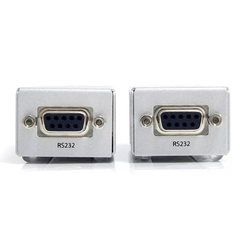 StarTech.com extender seriale RS232 su Cat5, portata 1 km (3300 ft), Plug & Play, senza software, estensione seriale DB9 - TAA