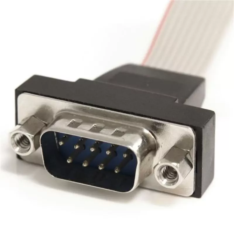 StarTech.com cavo panel-mount da connettore seriale 9 pin a header motherboard 10 pin da 16 pollici