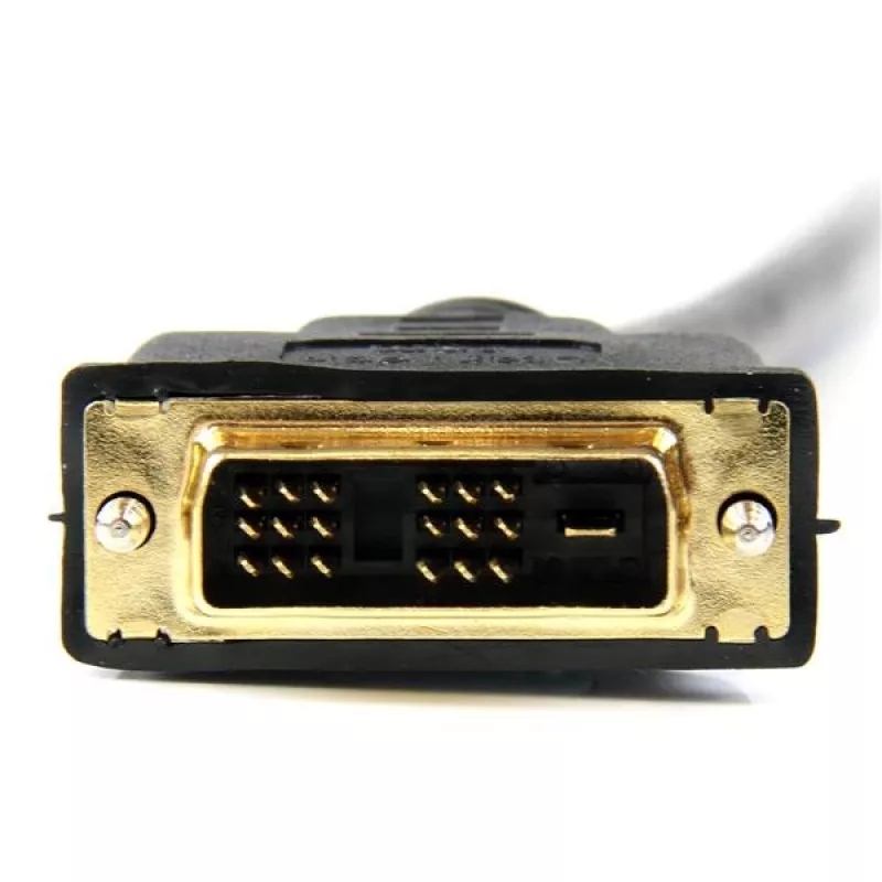 StarTech.com cavo HDMI® a DVI-D da 5m – M/M, 5 m, HDMI, DVI-D, maschio, maschio, oro