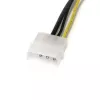 StarTech.com adattatore di alimentazione LP4 a 8 pin PCI Express per scheda grafica da 15 cm