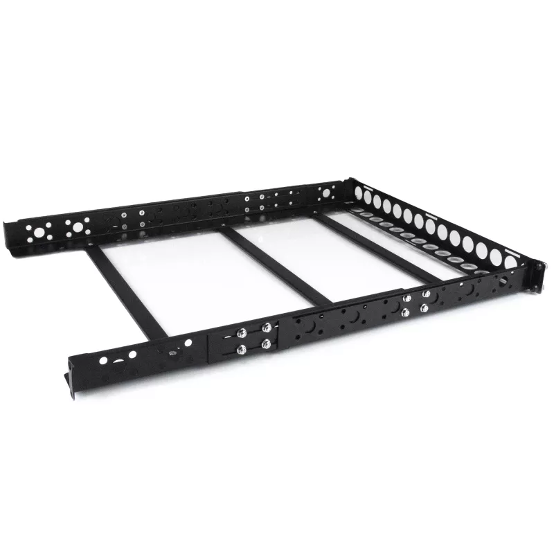 StarTech.com guide universali per rack server 1U, guide di montaggio a profondità regolabile per server, guide di montaggio per rack 19 pollici