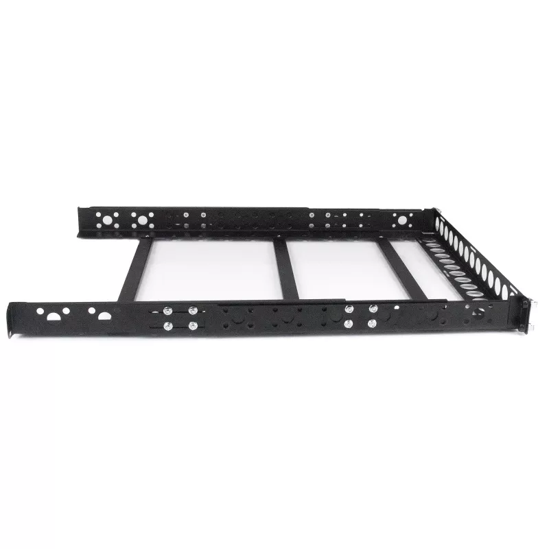 StarTech.com guide universali per rack server 1U, guide di montaggio a profondità regolabile per server, guide di montaggio per rack 19 pollici