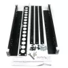 StarTech.com guide universali per rack server 1U, guide di montaggio a profondità regolabile per server, guide di montaggio per rack 19 pollici