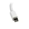 StarTech.com adattatore da Mini DisplayPort a VGA - convertitore attivo da Mini DP a VGA - video 1080p - da Mac/PC mDP o Thunderbolt 1/2 a monitor/proiettore/display VGA - dongle da mDP 1.2 a VGA - bianco