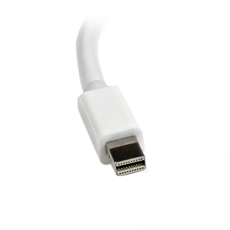 StarTech.com adattatore da Mini DisplayPort a VGA - convertitore attivo da Mini DP a VGA - video 1080p - da Mac/PC mDP o Thunderbolt 1/2 a monitor/proiettore/display VGA - dongle da mDP 1.2 a VGA - bianco