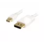 StarTech.com cavo da 1 m (3 ft) da Mini DisplayPort a DisplayPort 1.2 – cavo adattatore da Mini DisplayPort a DisplayPort 4K x 2K UHD – cavo da Mini DP a DP per monitor – cavo convertitore da mDP a DP