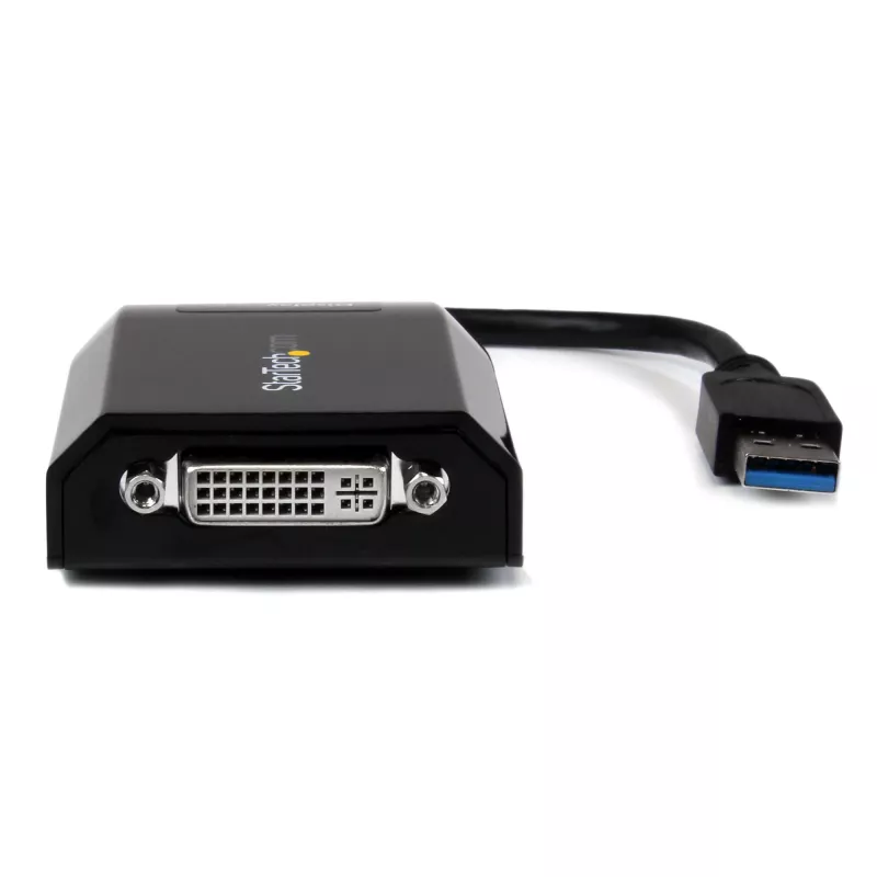 StarTech.com adattatore da USB 3.0 a DVI / VGA – 2048x1152, 3.2 Gen 1 (3.1 Gen 1), USB Type-A, uscita DVI, 2048 x 1152 pixel