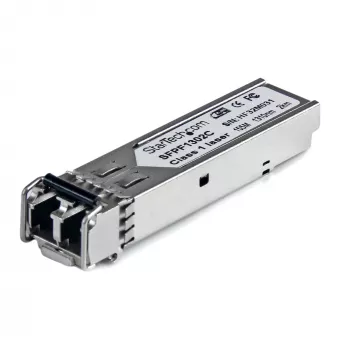 StarTech.com modulo ricetrasmettitore SFP compatibile Cisco GLC-FE-100FX - 100BASE-FX~modulo SFP compatibile Cisco GLC-FE-100FX - 100BASE-FX - ricetrasmettitore ottico in fibra ottica multimodale MMF 100 Mbit/s - 100 Mbit/s - LC 2 km - 1310 nm - DDM Cisco ASR920, IE2000, IE4000