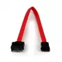 StarTech.com cavo di prolunga SATA da 0,3 m, 0,3 m, SATA III, SATA 7 pin, SATA 7 pin, maschio/femmina, nero, rosso