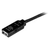 StarTech.com cavo di prolunga attivo USB 2.0 da 15m - M/F, 15 m, USB A, USB A, USB 2.0, maschio/femmina, nero