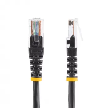 StarTech.com cavo patch Cat5e con connettori RJ45 stampati – 15 m – nero