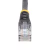 StarTech.com cavo patch Cat5e con connettori RJ45 stampati – 15 m – nero