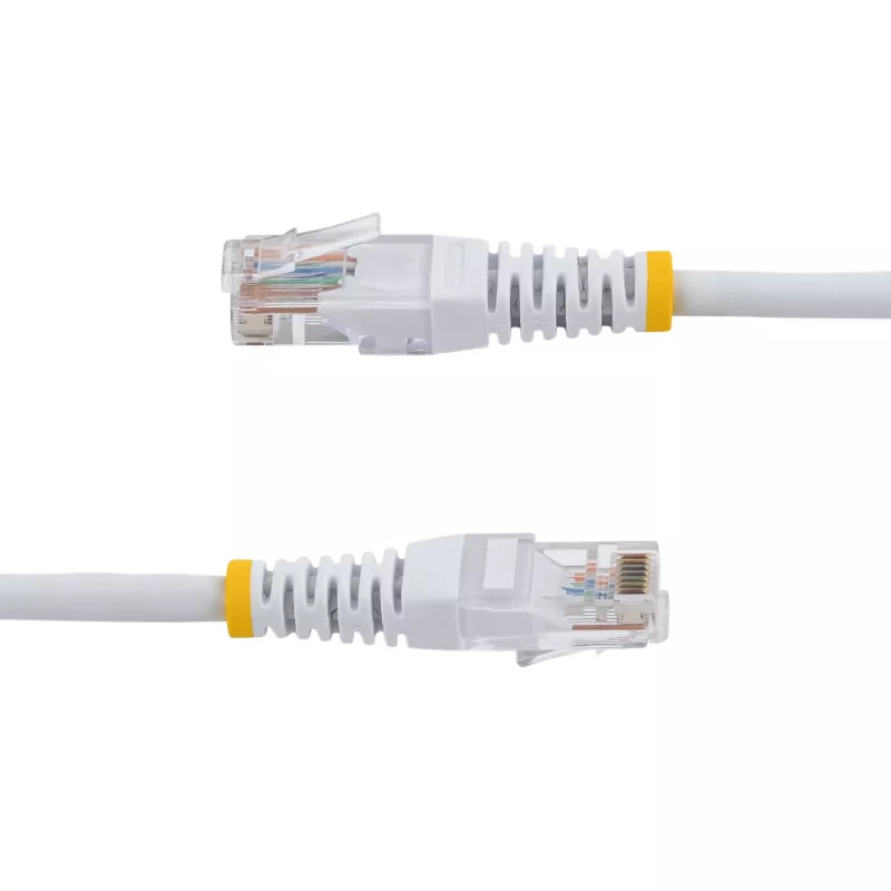 StarTech.com cavo patch Cat5e RJ45 UTP sagomato bianco da 15m - cavo patch da 15 m