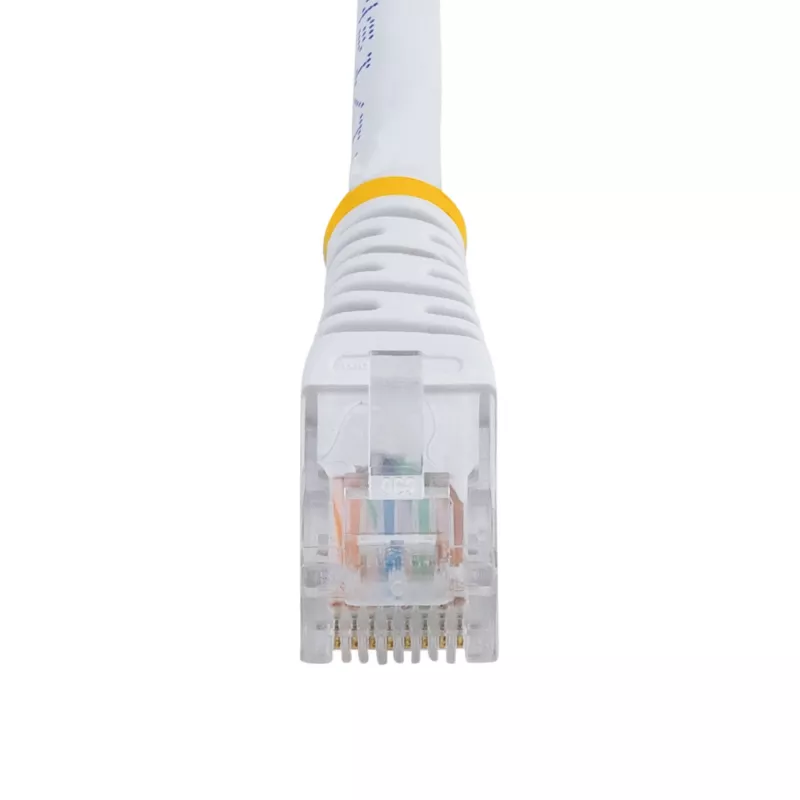 StarTech.com cavo patch Cat5e RJ45 UTP sagomato bianco da 15m - cavo patch da 15 m