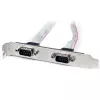 StarTech.com staffa per porta seriale DB9 a 2 porte da 16 pollici a header a 10 pin