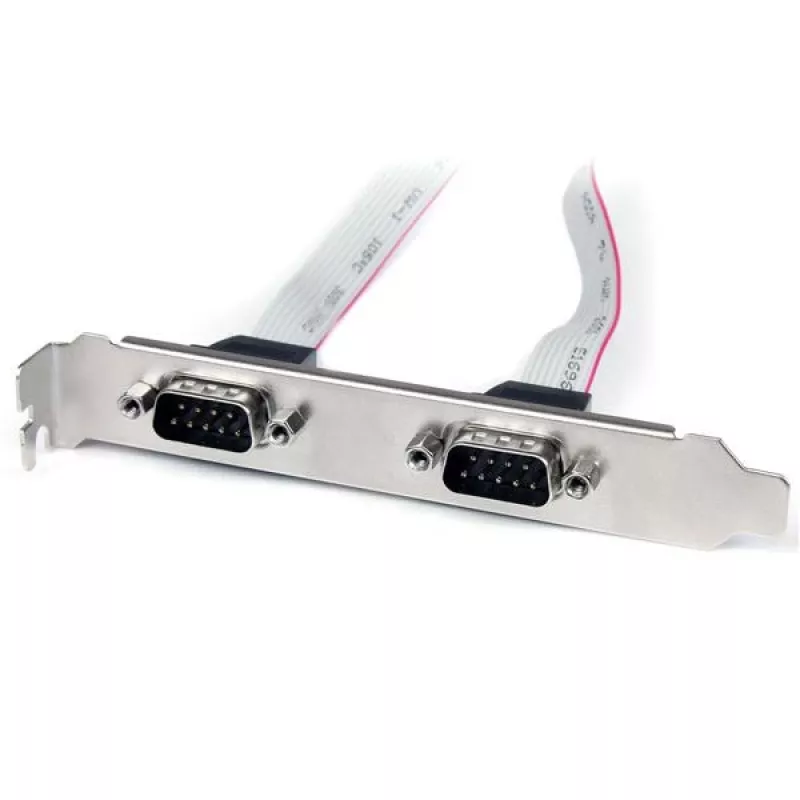 StarTech.com staffa per porta seriale DB9 a 2 porte da 16 pollici a header a 10 pin