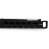 StarTech.com patch panel Cat5e a 24 porte 0.5U – patch panel RJ45 Ethernet rackmount Cat 5e 110