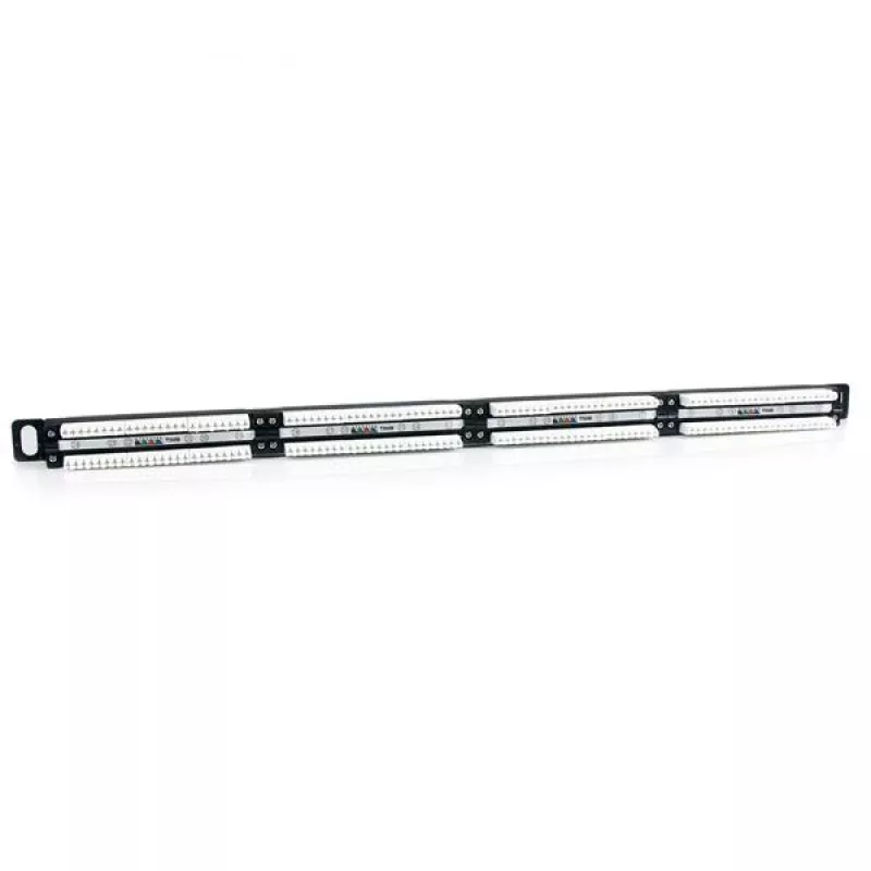 StarTech.com patch panel Cat5e a 24 porte 0.5U – patch panel RJ45 Ethernet rackmount Cat 5e 110