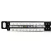 StarTech.com patch panel Cat5e a 24 porte 0.5U – patch panel RJ45 Ethernet rackmount Cat 5e 110
