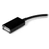 StarTech.com cavo adattatore USB OTG per Samsung Galaxy Tab, 0,1524 m, Samsung 30p, USB A, nero, maschio, femmina